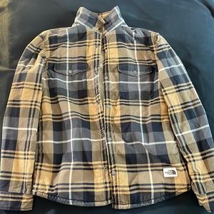 Men’s The North Face Plaid Jacket, Wool Lined